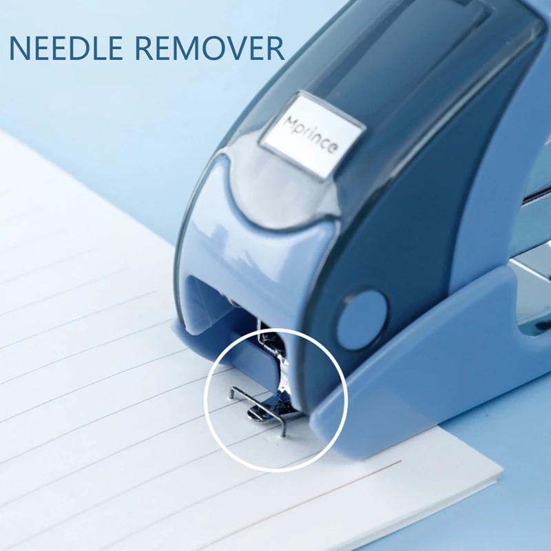 

1PC Stapleless Stapler Book Paper Stapling Stapler Mini Portable No Staples School Office Supplies