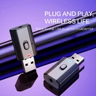 4 в 1 USB Bluetooth адаптер RX + TX аудио приемник передатчик USB 3,5 мм беспроводной Bluetooth-ключ для компьютера наушников для телевизора