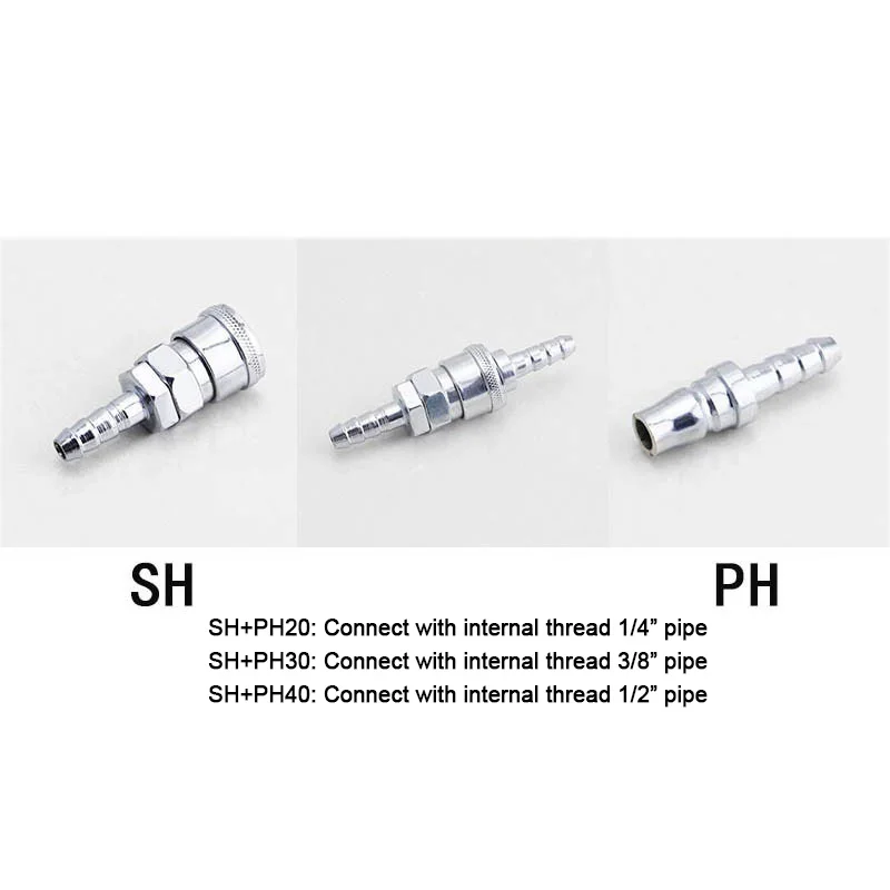 Пневматический соединитель типа C БЫСТРОРАЗЪЕМНАЯ муфта SF30/30PF SP30/PP30 /SM40/PM40