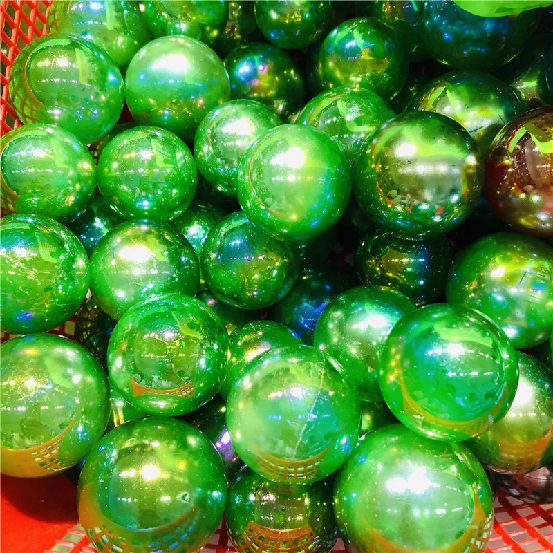 

Natural Crytal Sphere Titanium Coating Aura Electroplating Quartz Crystal Ball Healing Decoration Natural Quartz Crystals