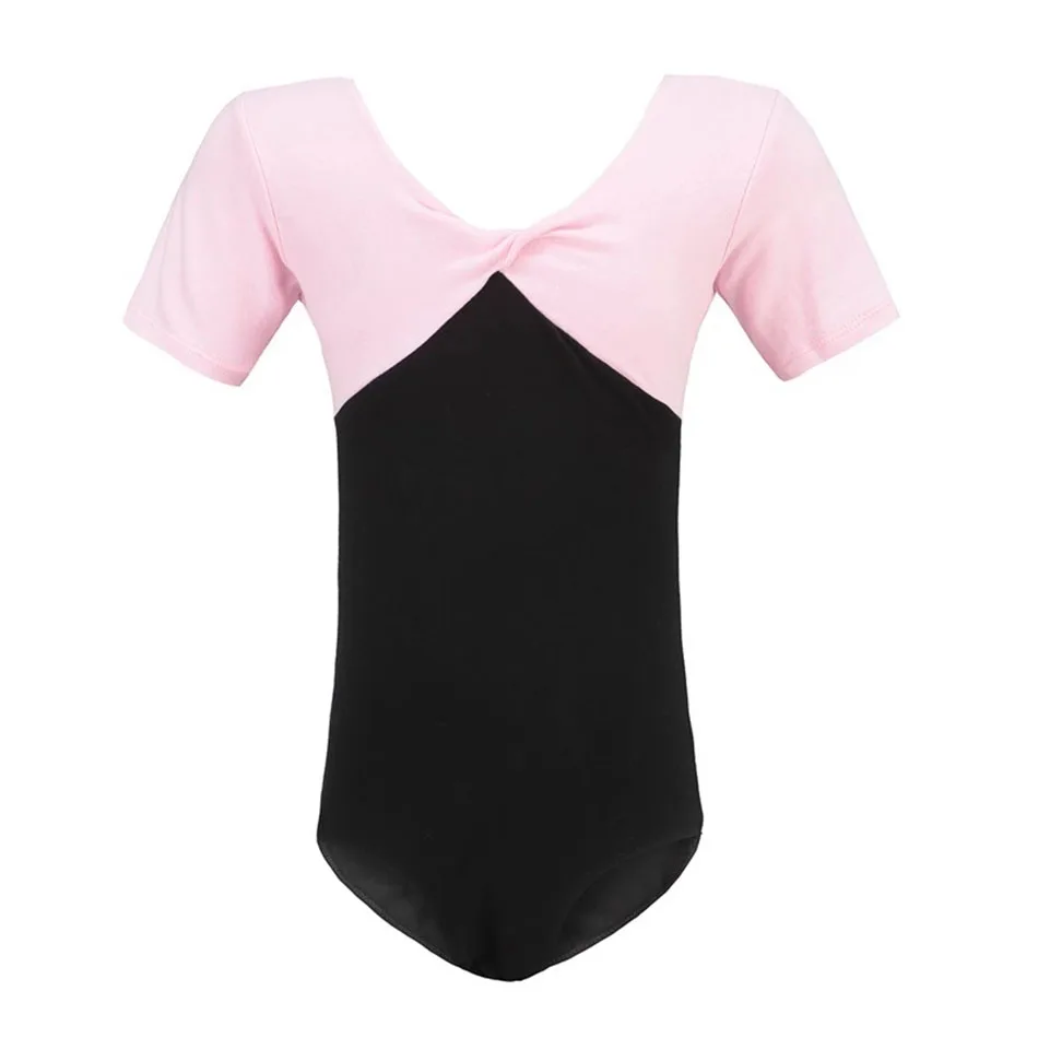 Лоскутная танцевальная одежда для балета девочек трико малышей короткий