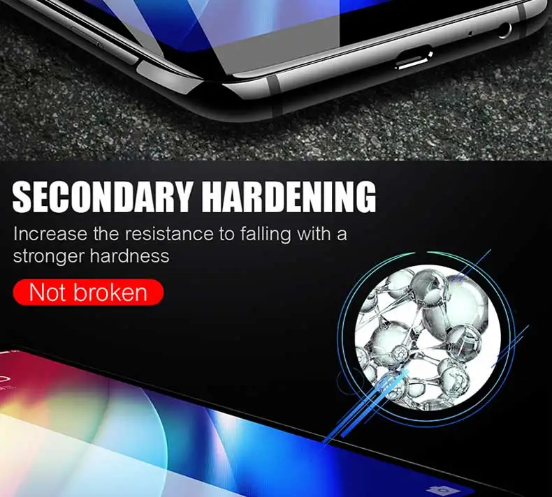9D полное покрытие из закаленного стекла для Huawei Honor 8 9 10 Lite V9 V10 V20 Защитная пленка для экрана Honor 8X 9i 10