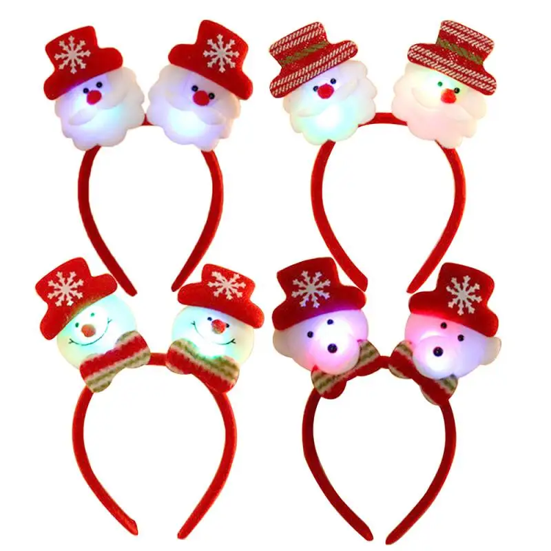 Рождественская Новинка повязка на голову Рождественский Декор Санта Клауса