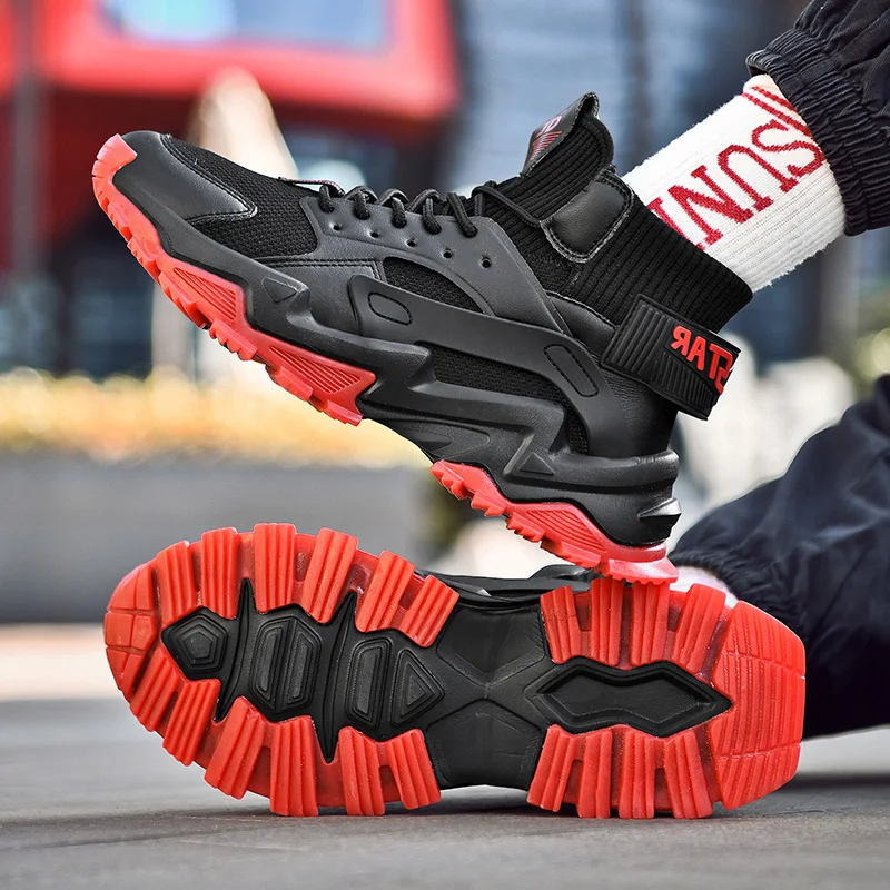 

Athletics Trails Running Shoes Men Sport Sneakers Breathable Socks Sneakers Marathon Running Shoes for Man Trainers Mesh Shoes
