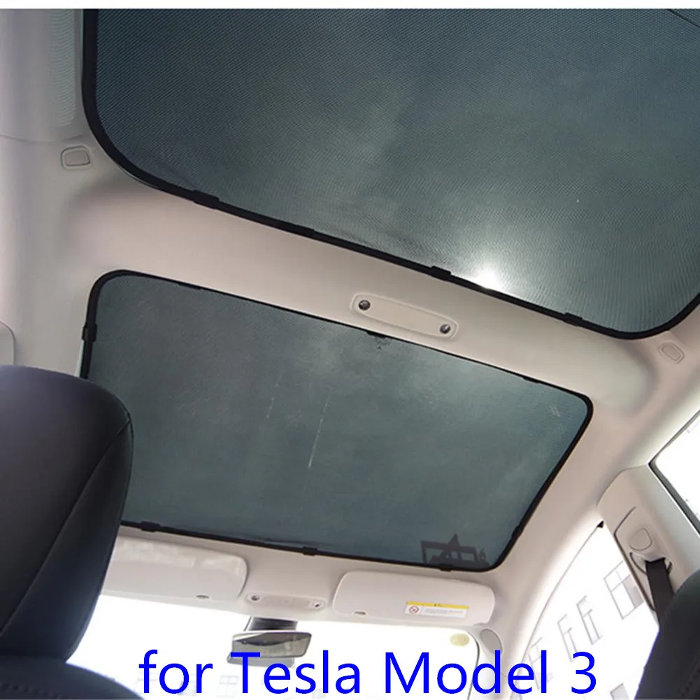 

For Tesla Model 3 Car Sunshades Foldable Sunroof Side&Window Sunshades Car Window Heat Isolate Sun Shade For Tesla Accessories