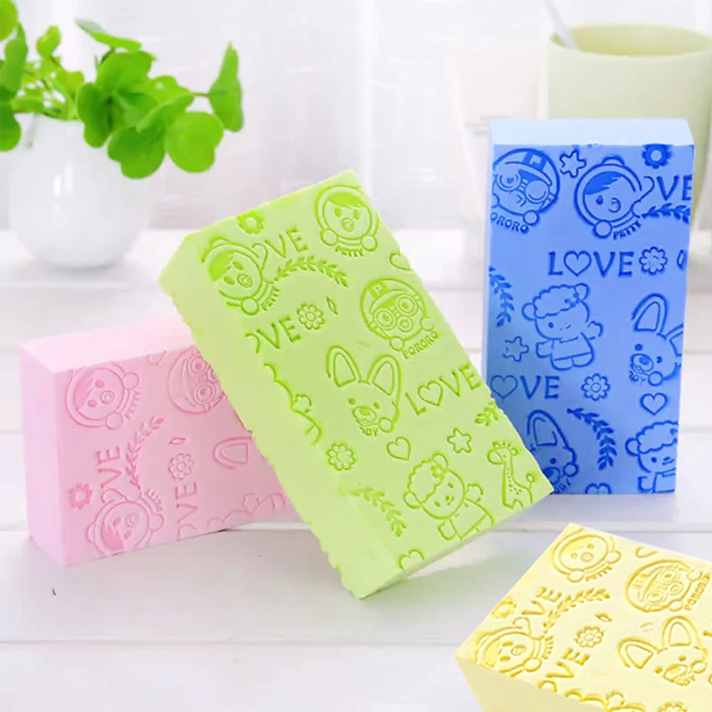 Изысканная гладкая губка для ванны отшелушивающая Губка купания - Цена: 242.29