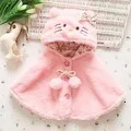 Костюм пальто для девочек Новинка года, модный костюм зимний осенний свитер для девочек возрастом от 0 до 3 лет Одежда для новорожденных куртка с длинными рукавами, пальто