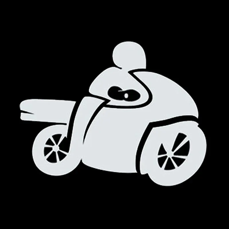 

Car Stickers Personalized Car Modeling Racing Game PVC Car Stickers Car Decorative Decal Cover Scratch Black/white, 13cm*10cm