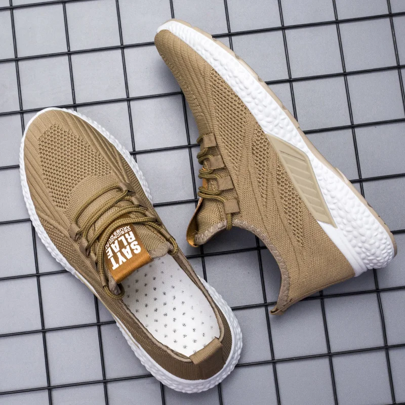 Bjakin 2020 Мужская обувь для бега модная повседневная резиновая Мягкая подошва