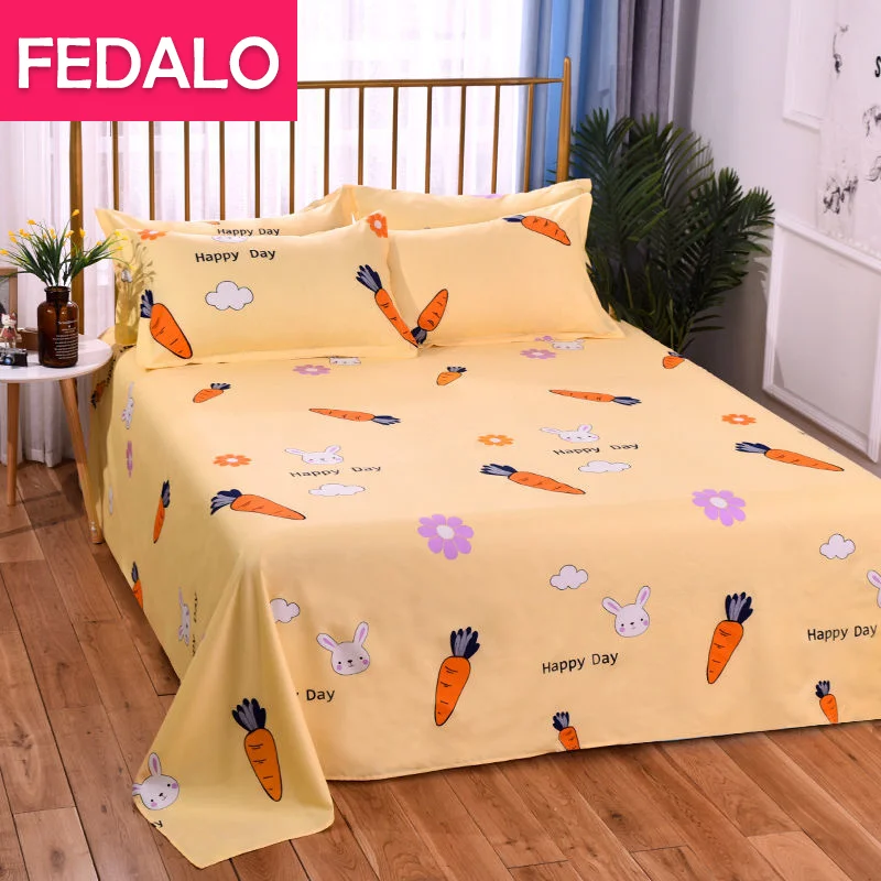 

Washed cotton sheets, single-piece double bed, single-skin sanded twill, thickened student dormitory, multi-specification sheets