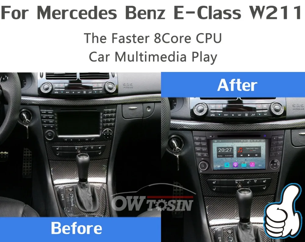 5 USB порт Android 9,0 PX6/Восьмиядерный 4 Гб ram автомобильный dvd-плеер для Mercedes Benz W211 W463 W219 W209 E G CLK CLS класс Автомагнитола