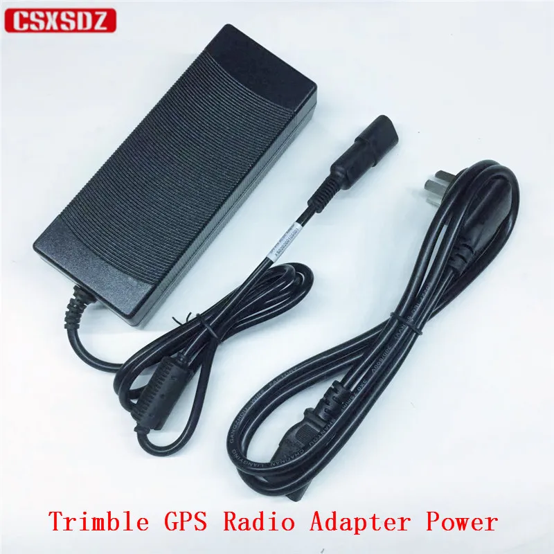 Support Trimble GPS RTK Radio Adapter Power Charger ,AC 220v to DC 12V 10A,2PIN