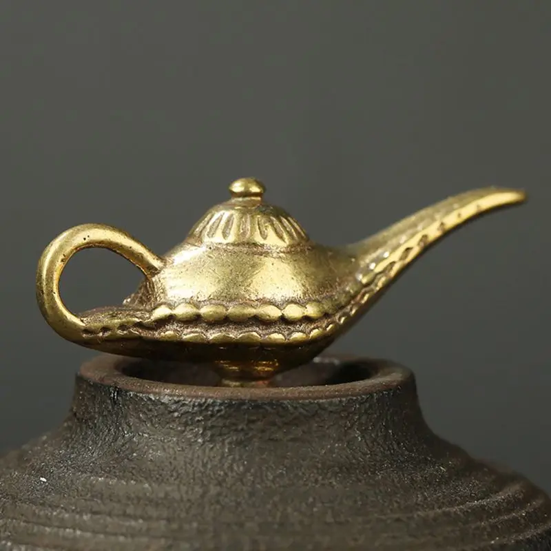 Лампа Aladdin винтажный чайный горшок с маслом желая лампа ретро украшение для дома