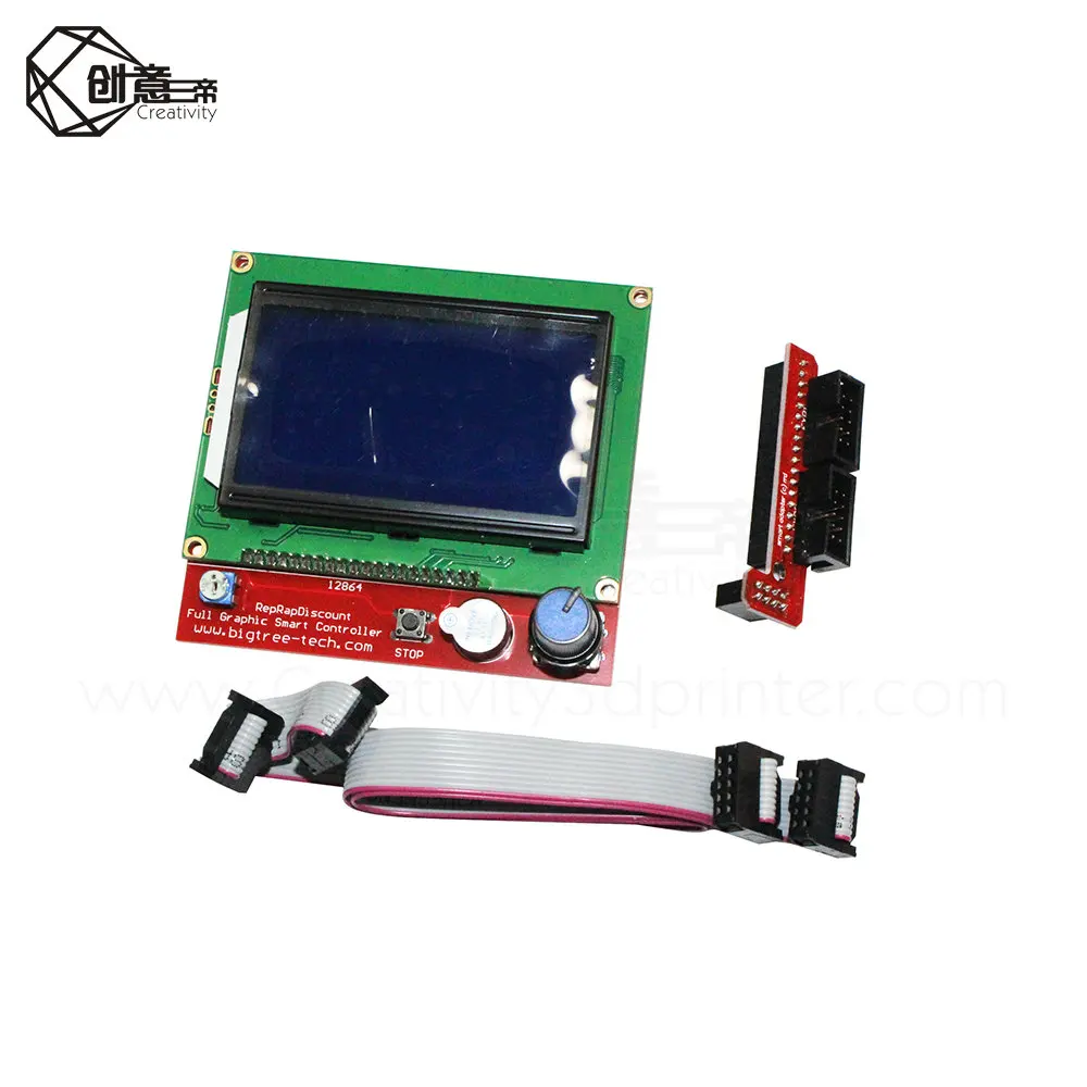 1 шт. RAMPS 4 LCD 12864 Ramps умные детали управления ler панель 12864/2004 дисплей монитор