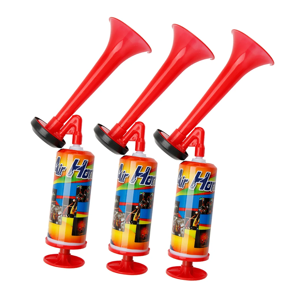 3x ручной воздушный рожок Безопасность громкий прогулочный катер Предупреждение