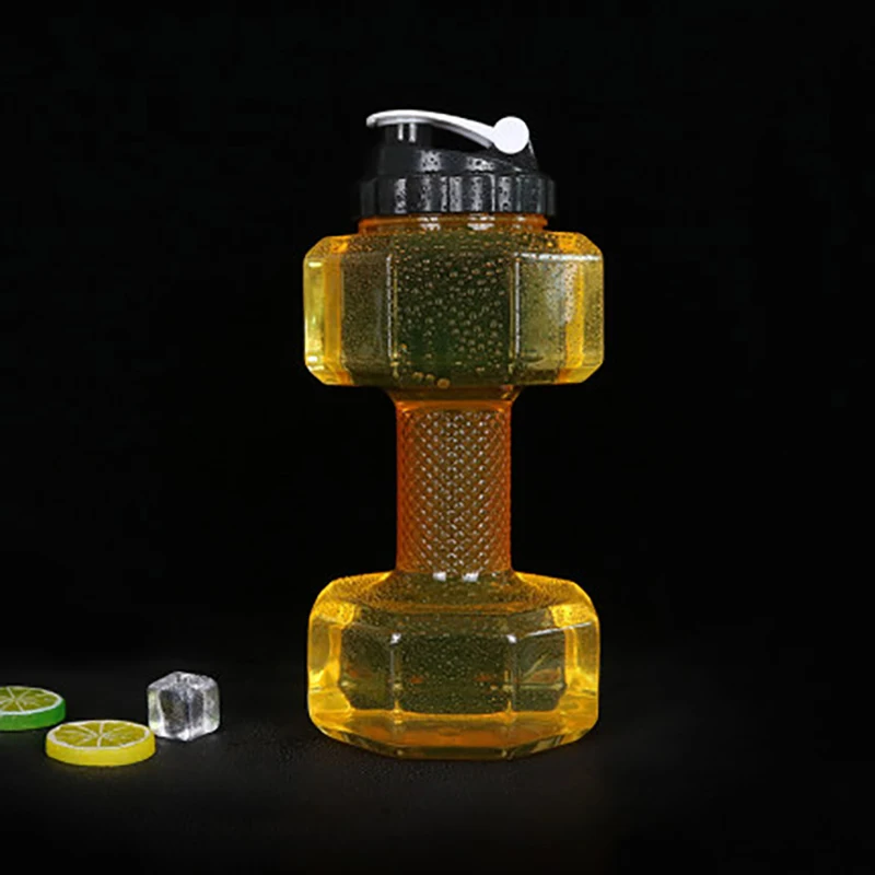 500 мл бутылка для воды гантелей оборудование фитнеса портативная герметичная