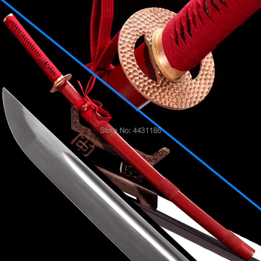 Высокое качество красная медь японская Цуба самурайский Dao меч катана накладного