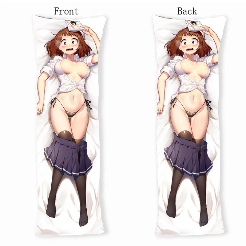 Тела подушку Чехол мой герой Академии OCHACO URARAKA Dakimakura Наволочка на в стиле аниме