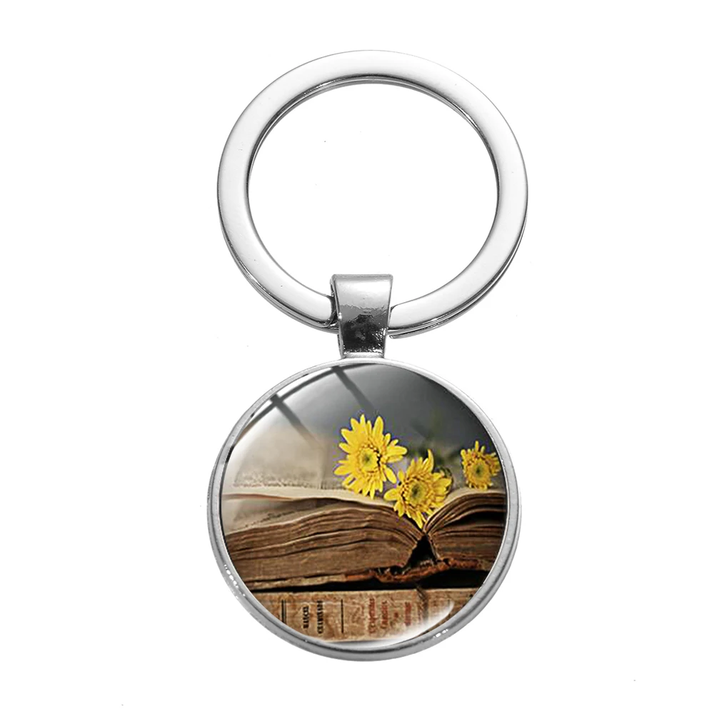 Классические книжки для библиотеки брелок ключей винтажные старые подарок