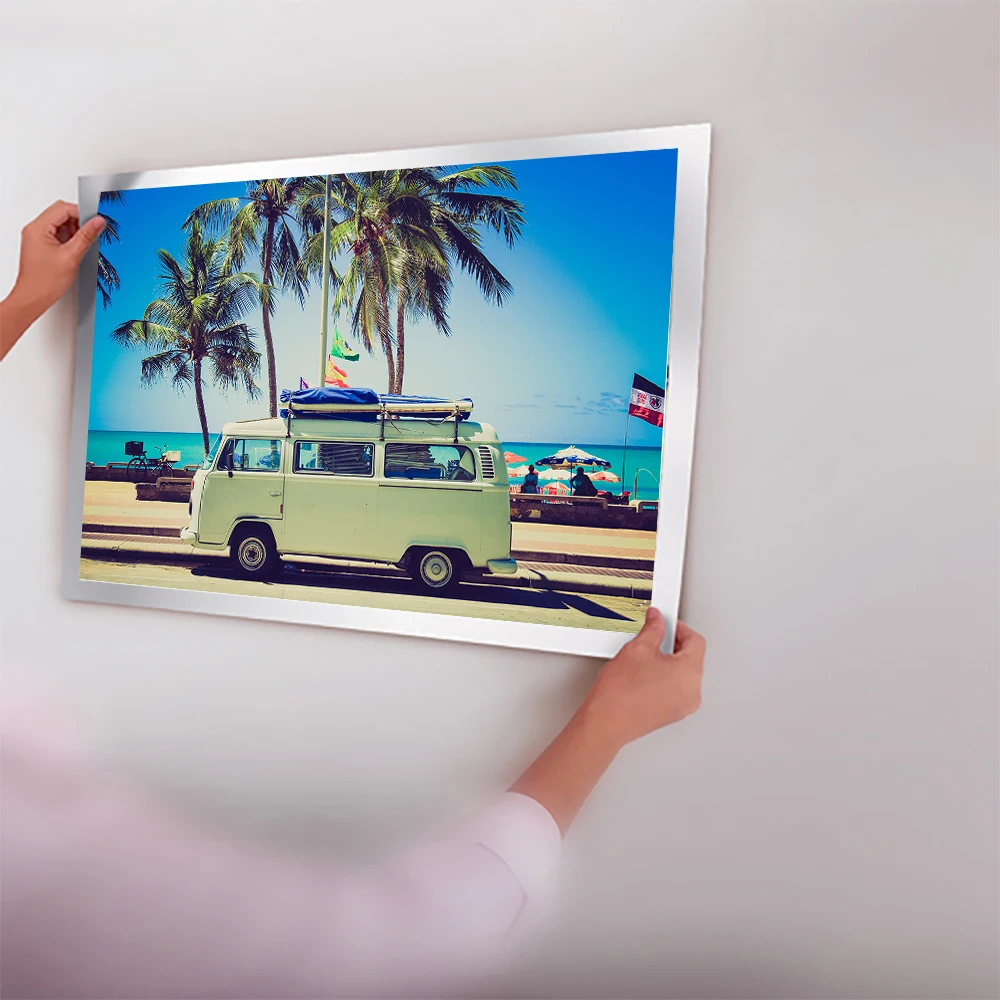 

Oil Painting Car Travel Poster Wall Art Printmaking Wall Painting Living Room Decoration Home Decoration