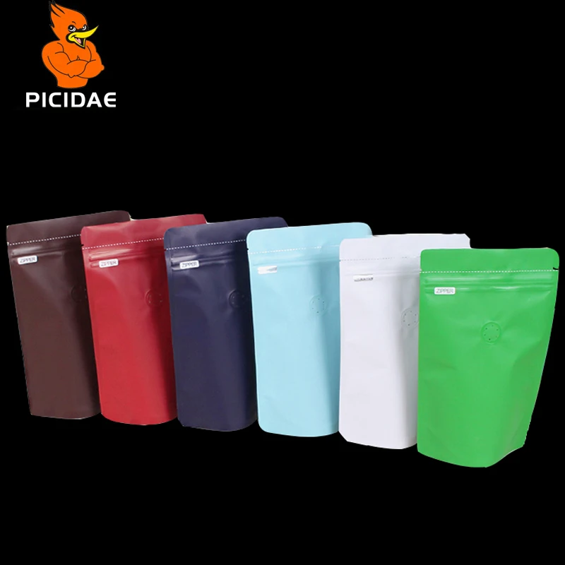 1/4 фунтов пакет для упаковки зерен кофе закусок орехов шоколада пищевых