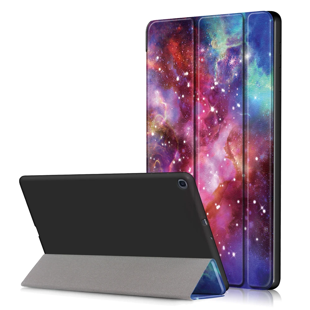 YHX Чехол для samsung Galaxy Tab A 10,1 SM-T510/T515 планшет Регулируемая Складная подставка чехол для samsung Galaxy Tab A 10,1 чехол - Цвет: YHX