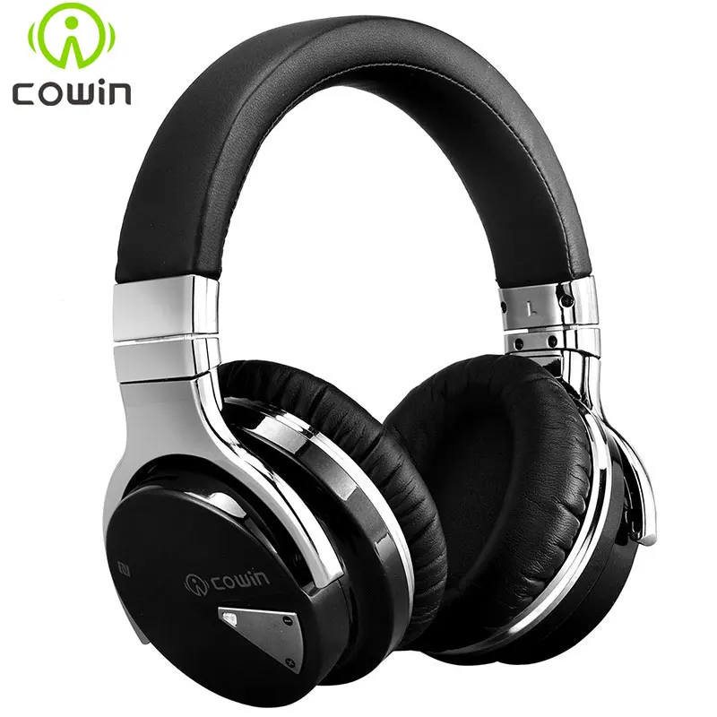 Cowin E-7, bluetooth наушники, беспроводная гарнитура, anc, активные наушники с шумоподавлением, Накладные наушники, стерео, глубокий бас, шлем