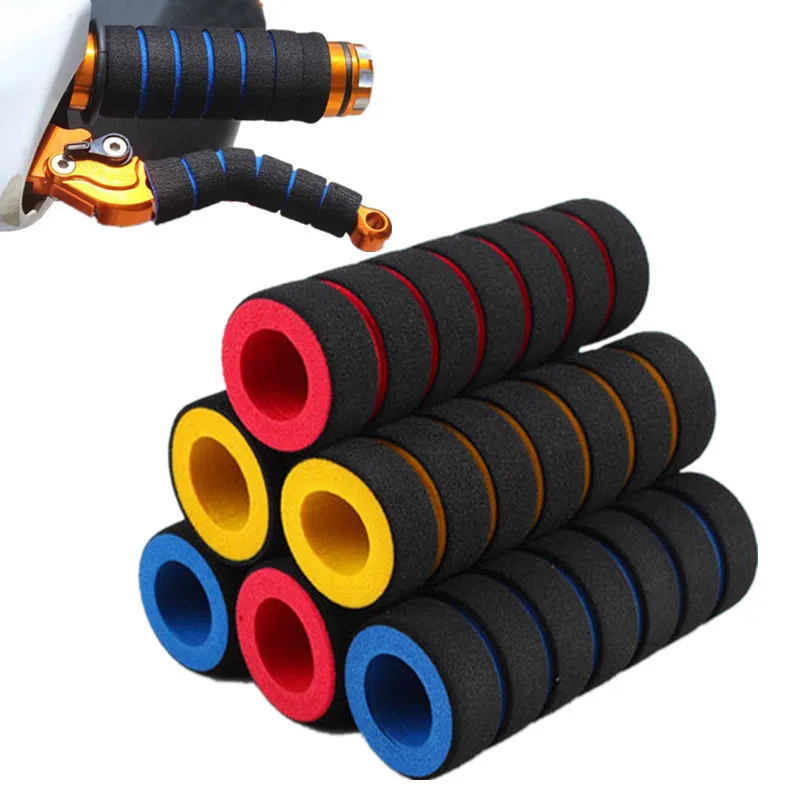 

2pcs Anti-Skid Sponge bicycle handlebar grips cover Mountain Bike Handle bar Foam Grip Cycling Equipment