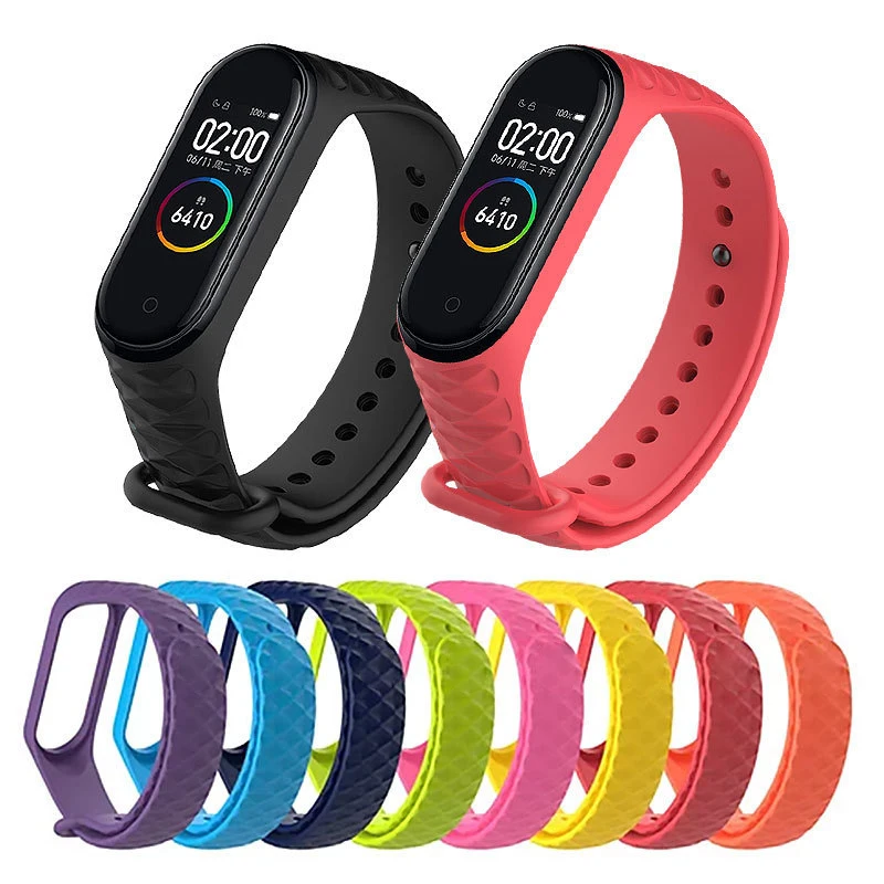 Замена пояса оригинальный MI Band 3 силиконовый пояс смарт-браслет замена проса