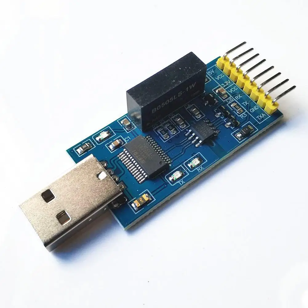 USB для последовательного порта Золотой TTL UART модуля FT232RL с изоляцией напряжения