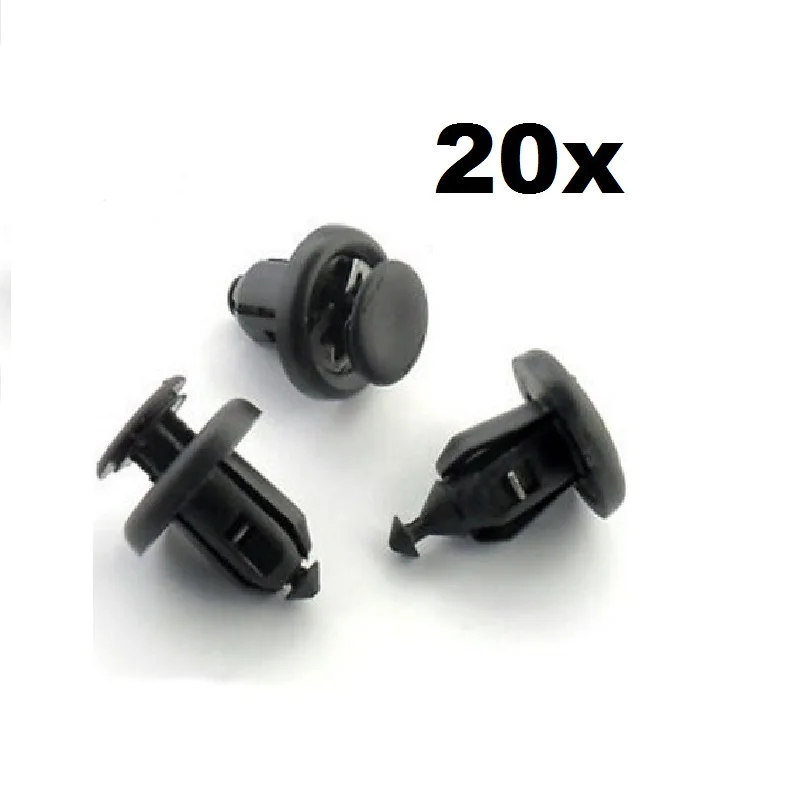 

20x For Honda Bumper, Engine Undertray & Wheel Arch Lining, Splashguard Trim Clips #91505-S9A-003