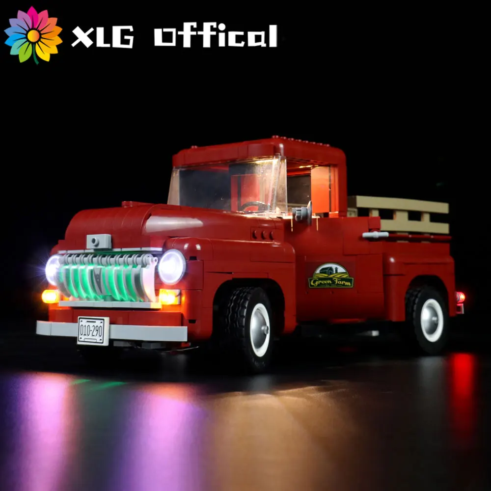 

RGB NEW RC LED Light Set For 10290 Pickup Truck Blocks DIY Toy Only Lighting Kit NOT Include Model