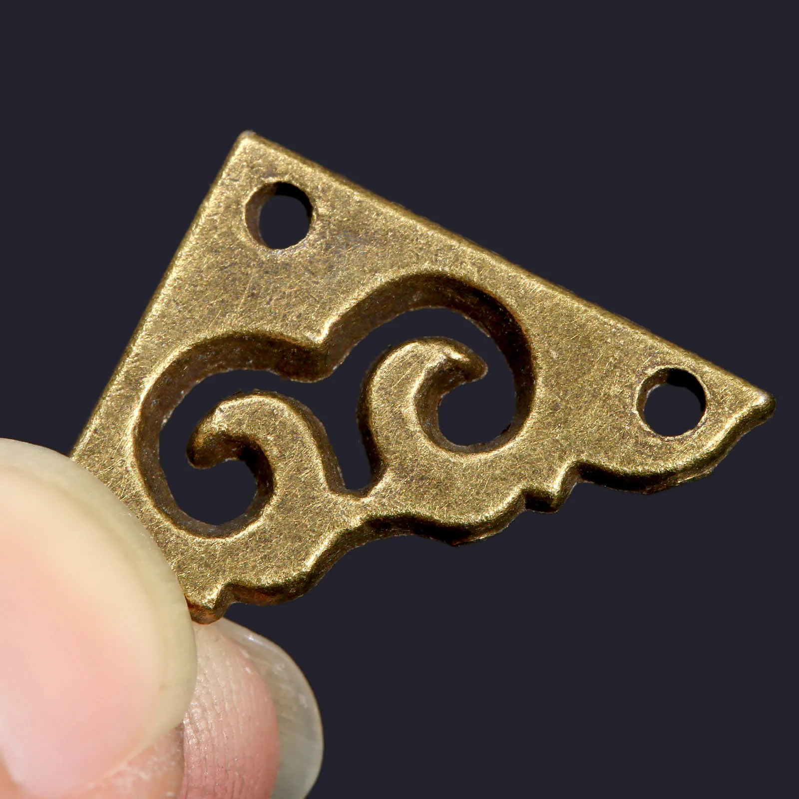 Угловые кронштейны 12 шт./лот протектор альбома из цинкового сплава коробка для