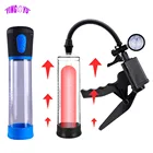 Насос для пениса, интимные игрушки для мужчин, товары для взрослых, Мужской мастурбатор, удлинитель пениса, увеличение члена мужчин, тренажер для увеличения эрекции