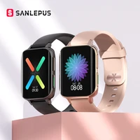 sanlepus 2021 new dial calls smart watch men women waterproof smartwatch mp3 player for oppo android apple xiaomi huawei