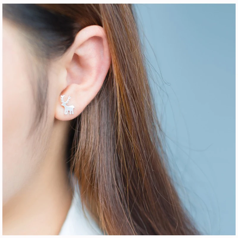 TrustDavis новая женская мода 100% Стерлинговое Серебро модные крошечные милые