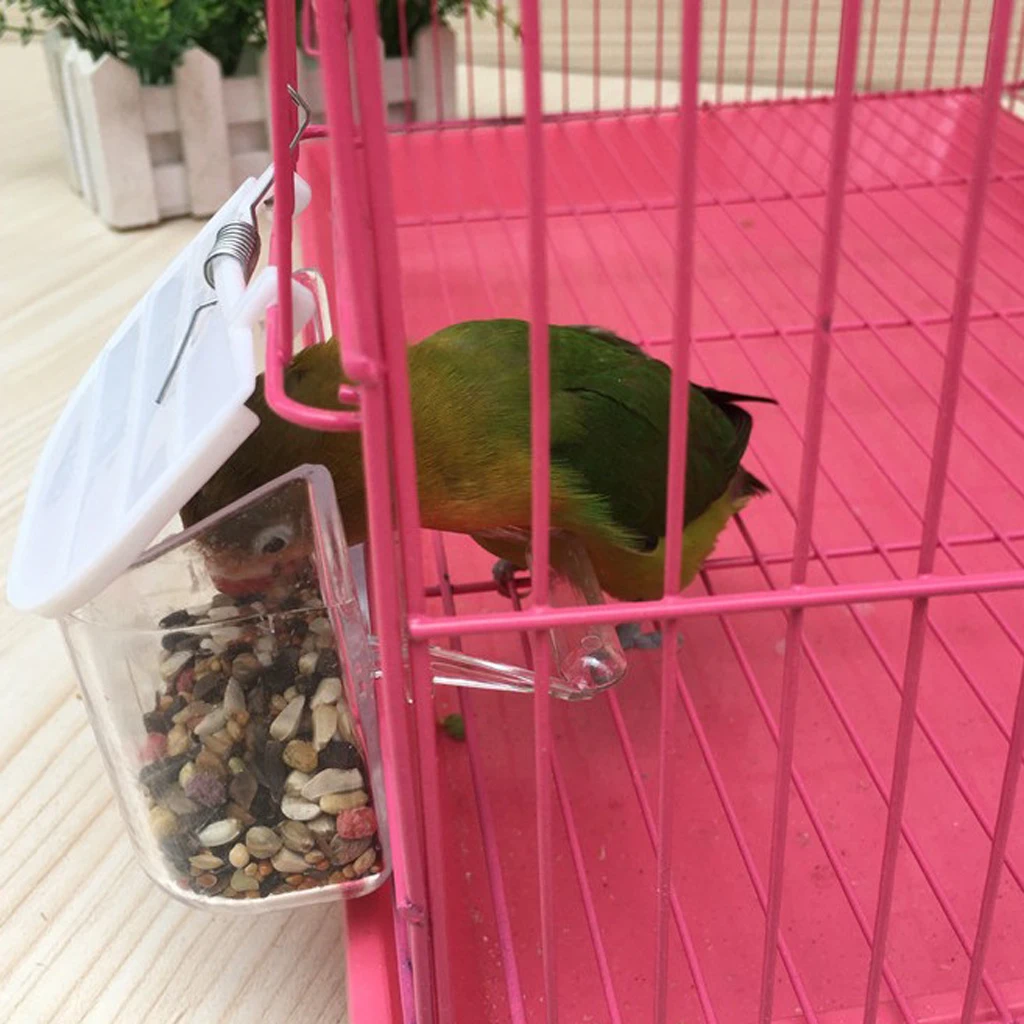 Кормушка для птиц без беспорядка контейнер кормления семян с аксессуарами окуня