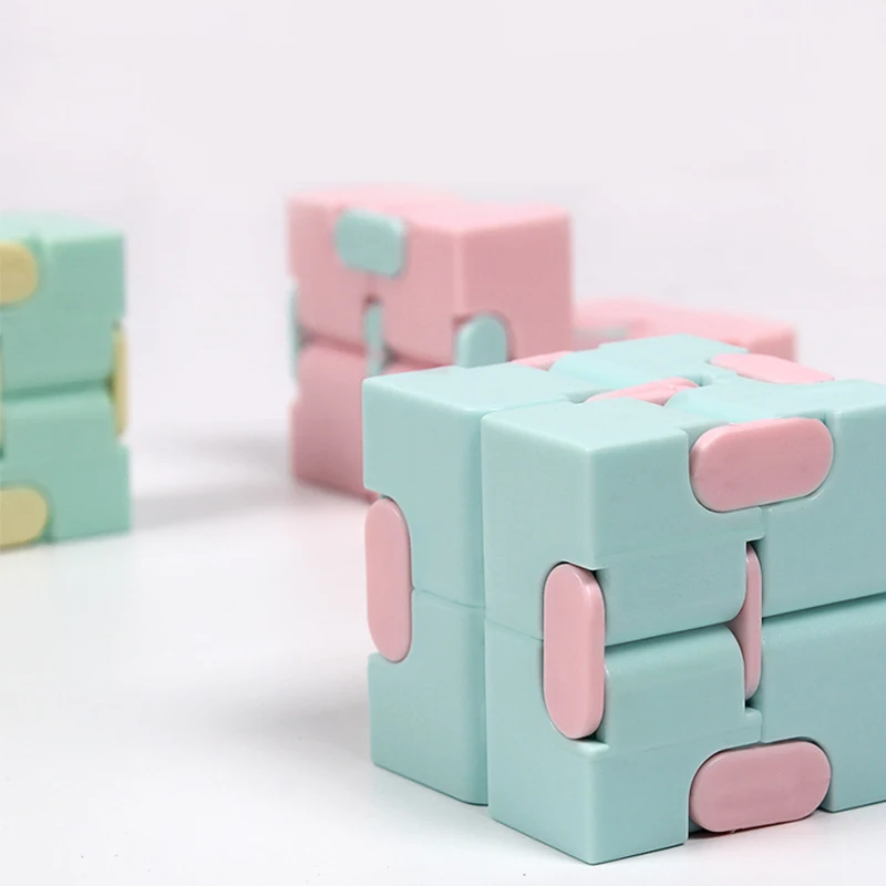 

Мини Бесконечность куб игрушки для снятия стресса беспокойство подходит для детей Взрослых Веселый магический куб декомпрессионные игруш...