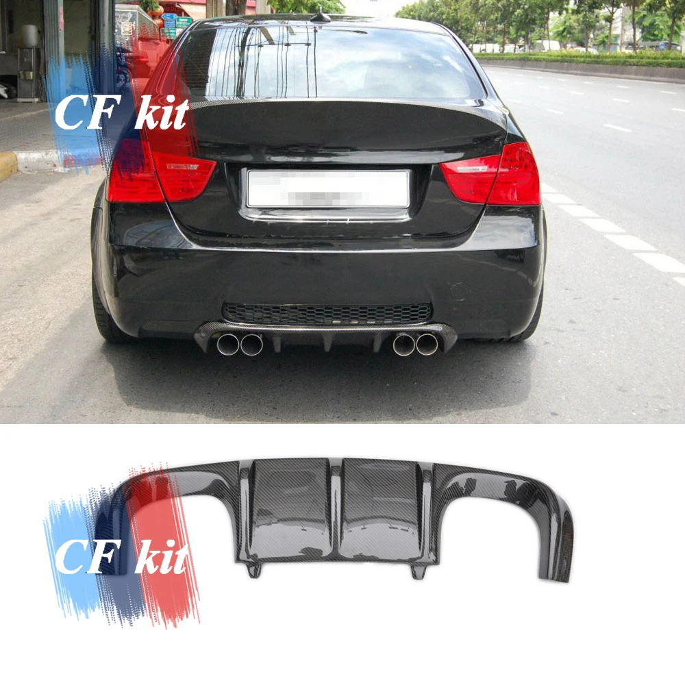 Комплект CF для BMW E92 M3 диффузор из настоящего углеродного волокна заднего