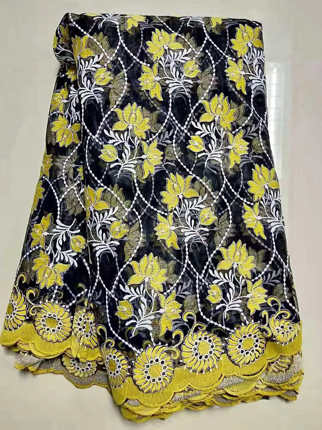 Персиковое Африканское кружево ткань высокого качества французская сетчатая