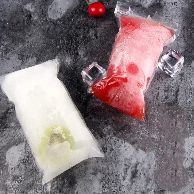 20 шт./упак. Пластик фруктового льда одноразовые самоуплотняющийся мультфильма
