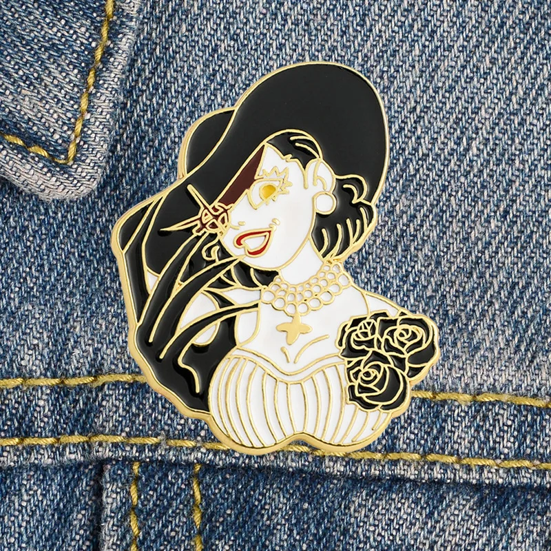 

LT1349 Vintage Game Metal Enamel Pin Brooches for clothes Badges on Backpack Accessories Collar Hat Lapel Pins Jewelry gifts