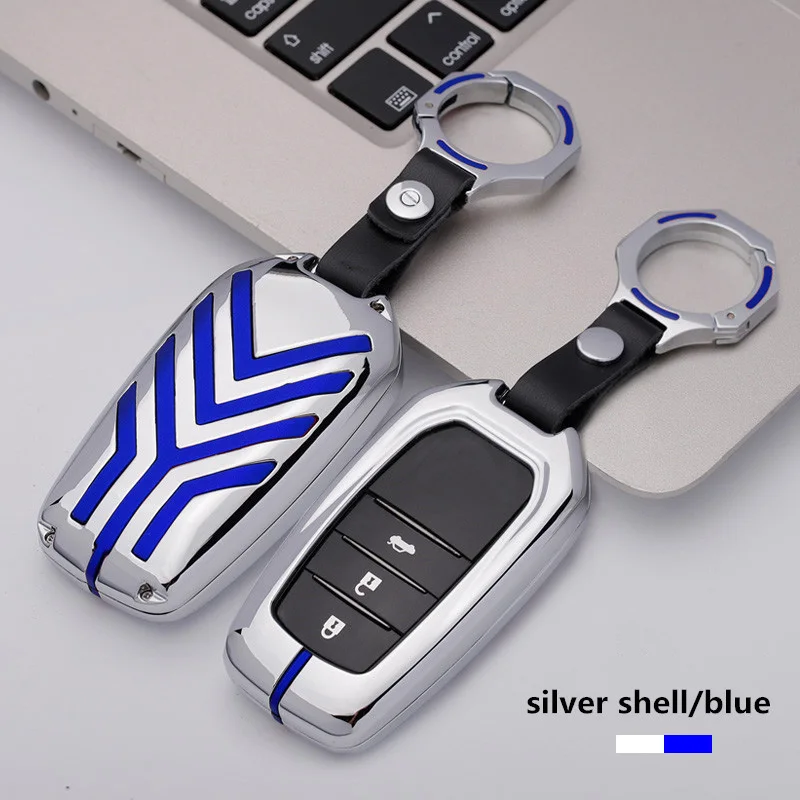 Модный чехол для автомобильного ключа из цинкового сплава Toyota Chr C hr Land Cruiser 200 Avensis
