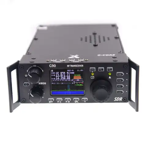 Xiegu G90 0,5-30 МГц HF Любительское радио 20 Вт SSB/CW/AM/FM SDR структура со встроенной автоматической антенной тюнер HF приемопередатчик