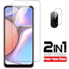 Защитное стекло 2 в 1 для Samsung galaxy a10s, закаленное стекло для Samsung galaxy A01, a10, a20, Защитная пленка для объектива камеры