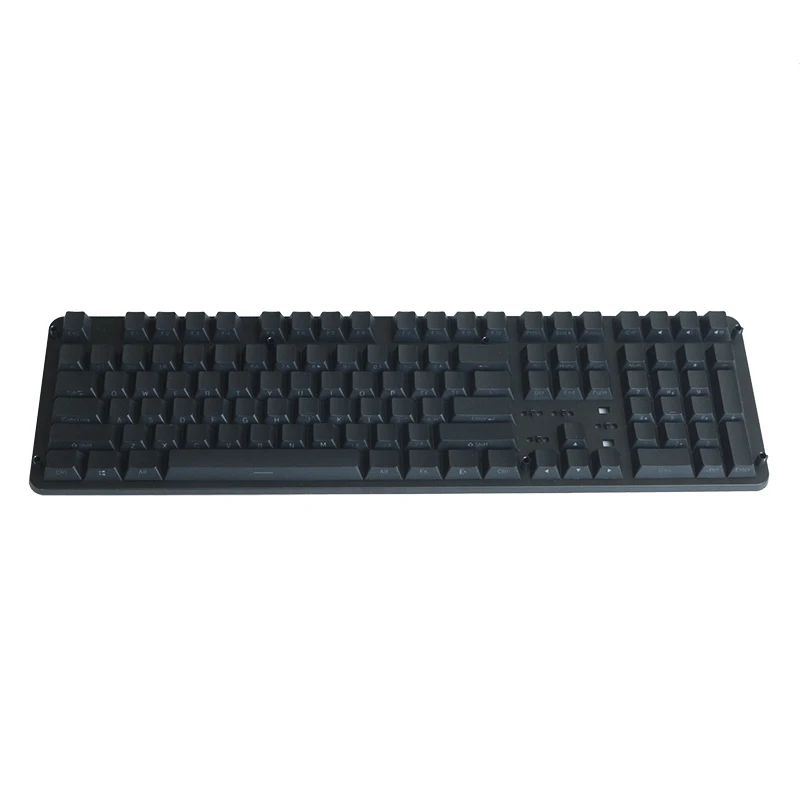 

Keycaps Set Front Side Print Backlit 104 key standard ANSI shine through legends PBT CHERRY profile for Mechanical keyboard