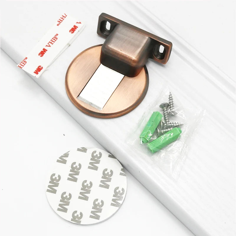 Магнитные дверные ограничители 304 держатель из нержавеющей стали скрытый