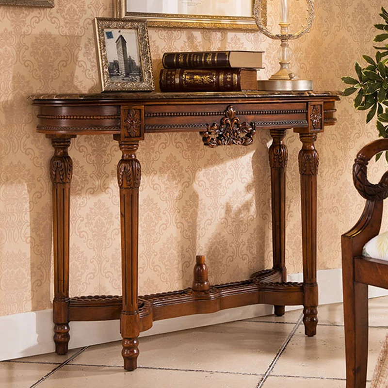 

America style hand carved console table cabinet for other home furniture Console sculptée à la main de style américain GH199