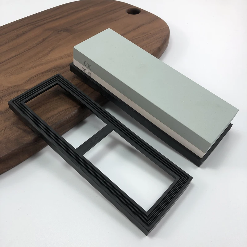 

NEW sharpening stone 1000/8000# Whetstone Double-side sharpening Stone Grindstone Honing System knife sharpener