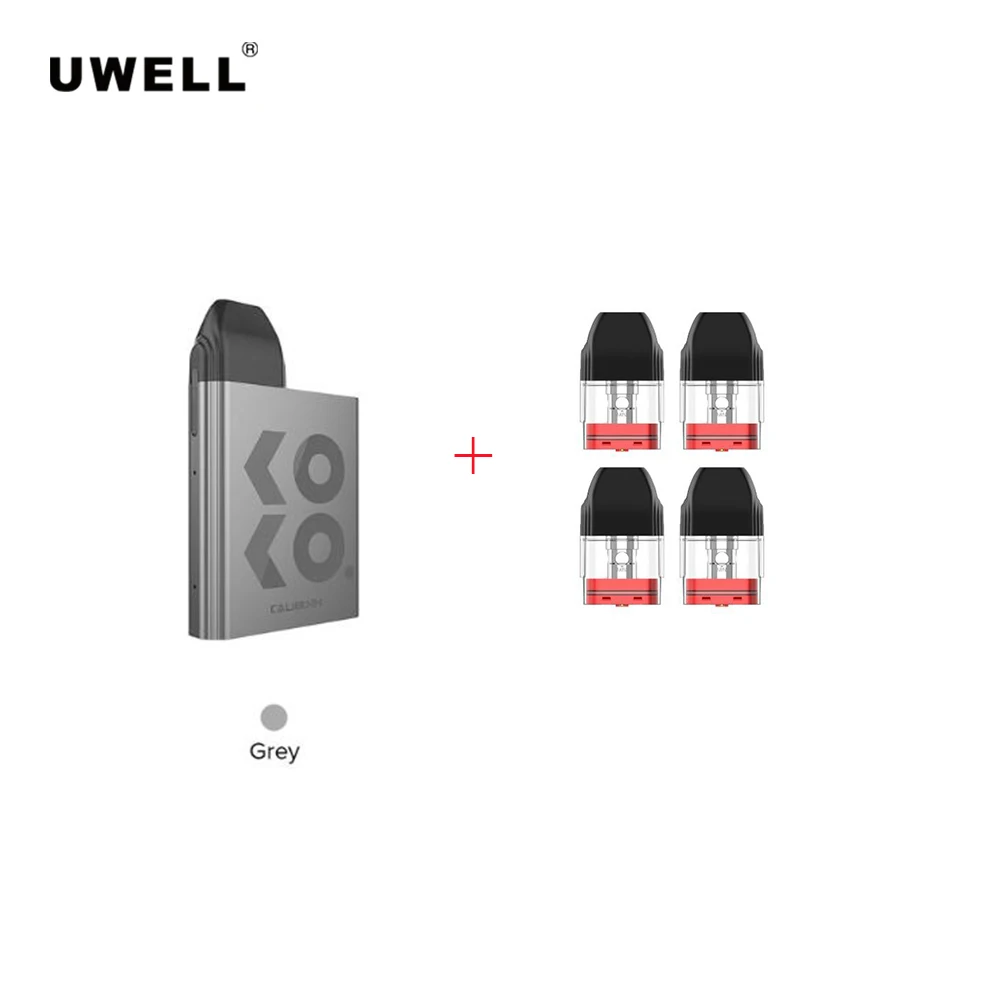 Оригинальный комплект для электронной сигареты UWELL Caliburn KOKO Pod с 4 картриджами